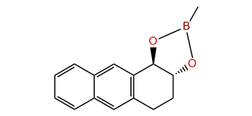 trans-1,2,3,4-Tetrahydroanthracene-1,2-diol methylboronate